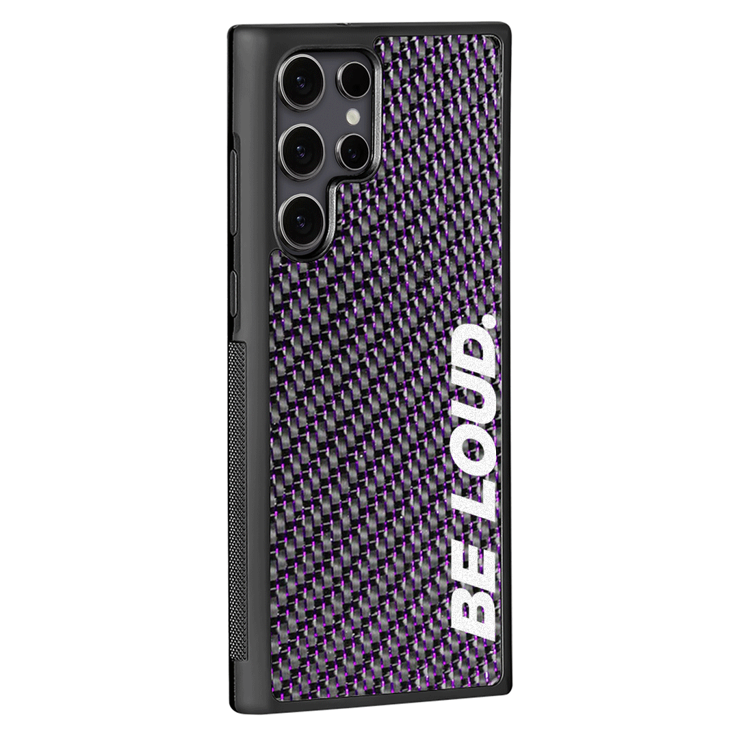 Samsung | Real Carbon Fiber Case | BE LOUD. x SCF Edition