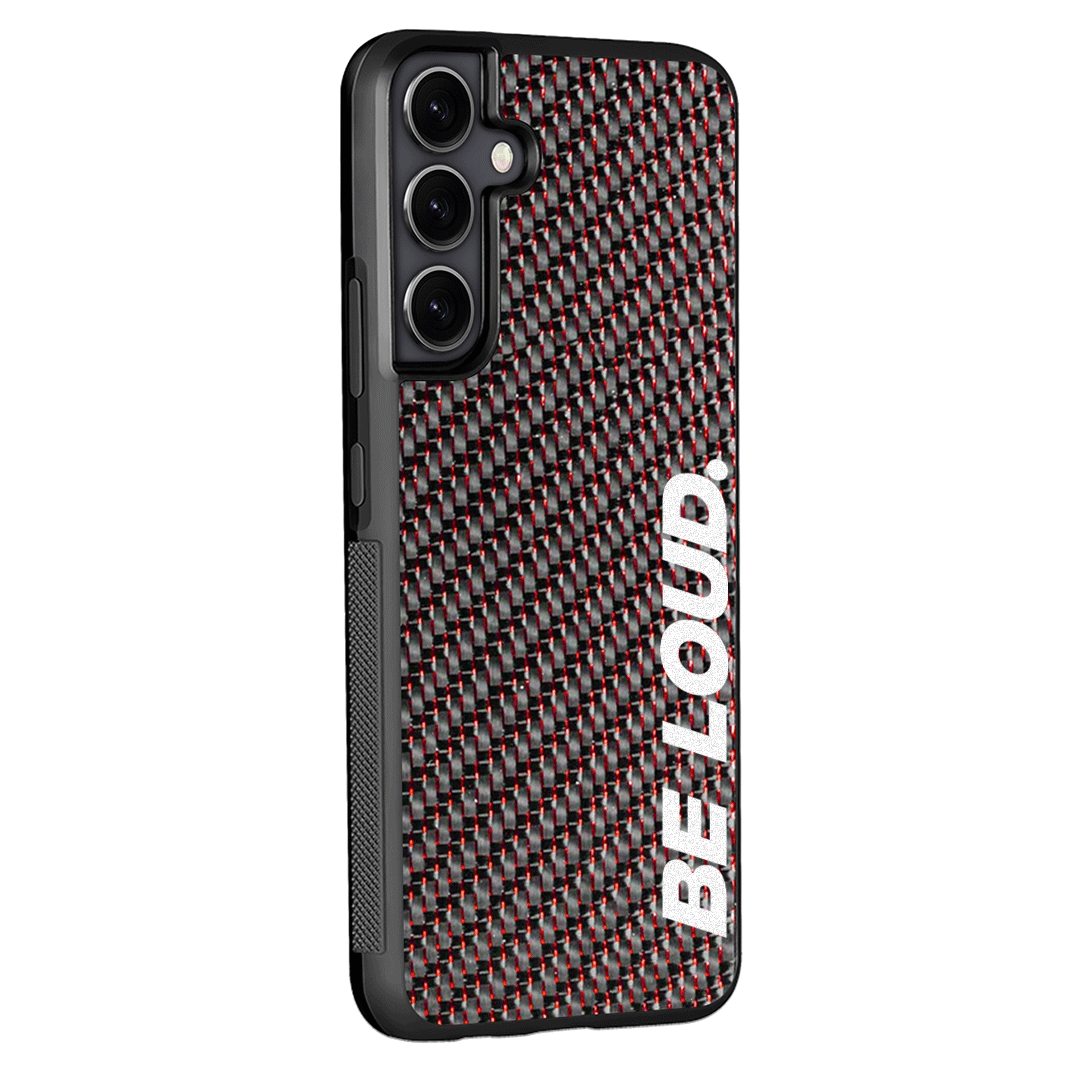 Samsung | Real Carbon Fiber Case | BE LOUD. x SCF Edition