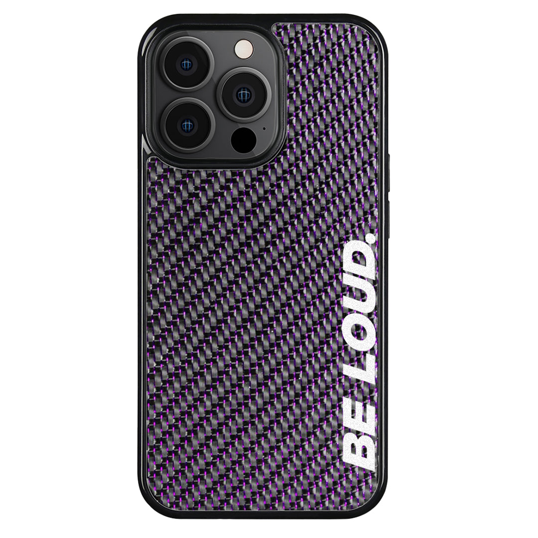 iPhone | Real Carbon Fiber Case | BE LOUD. x SCF Edition