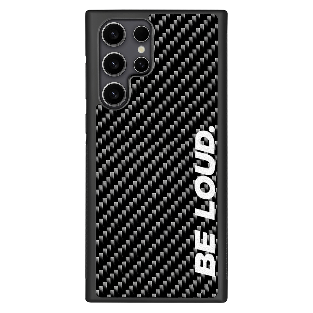 Samsung | Real Carbon Fiber Case | BE LOUD. x SCF Edition