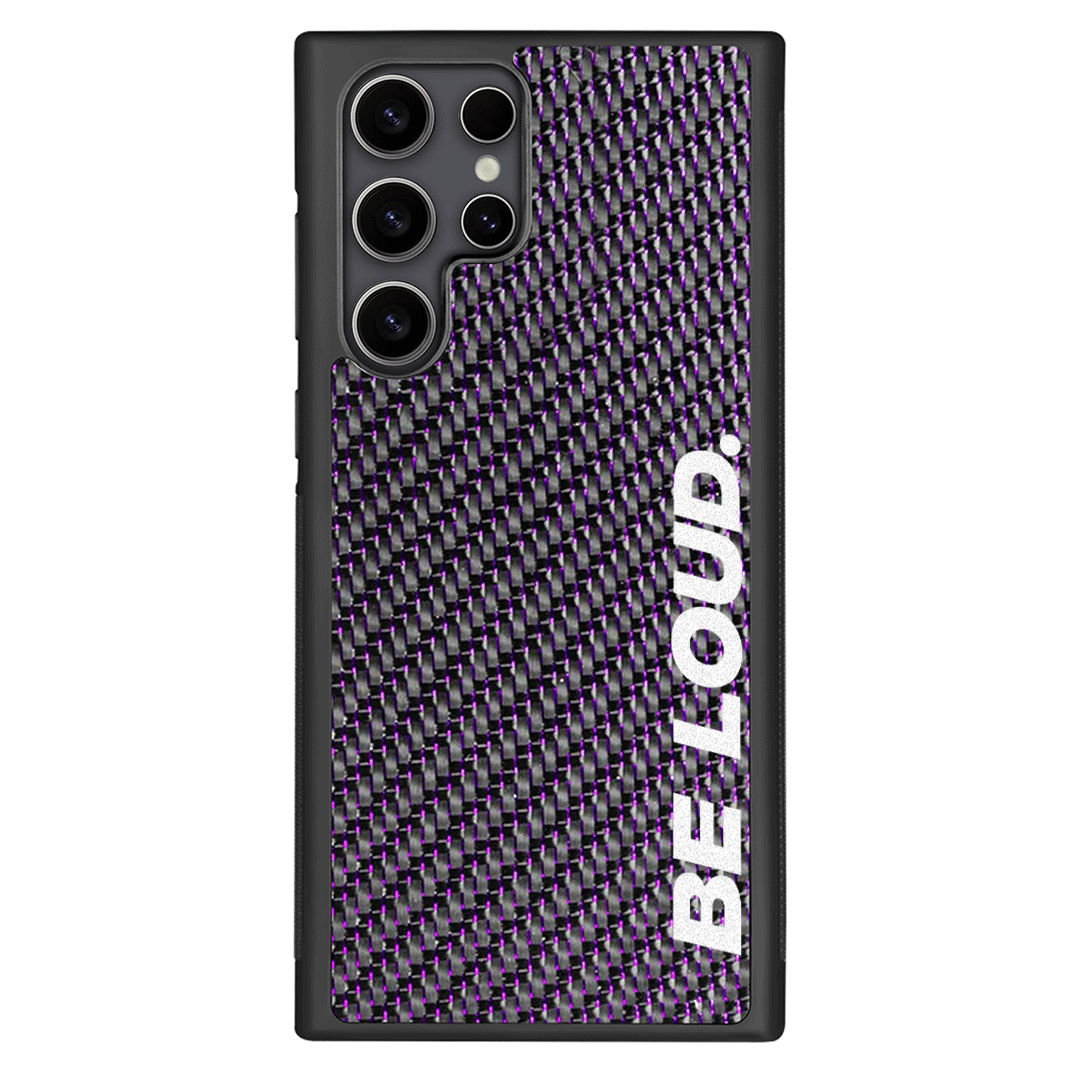 Samsung | Real Carbon Fiber Case | BE LOUD. x SCF Edition