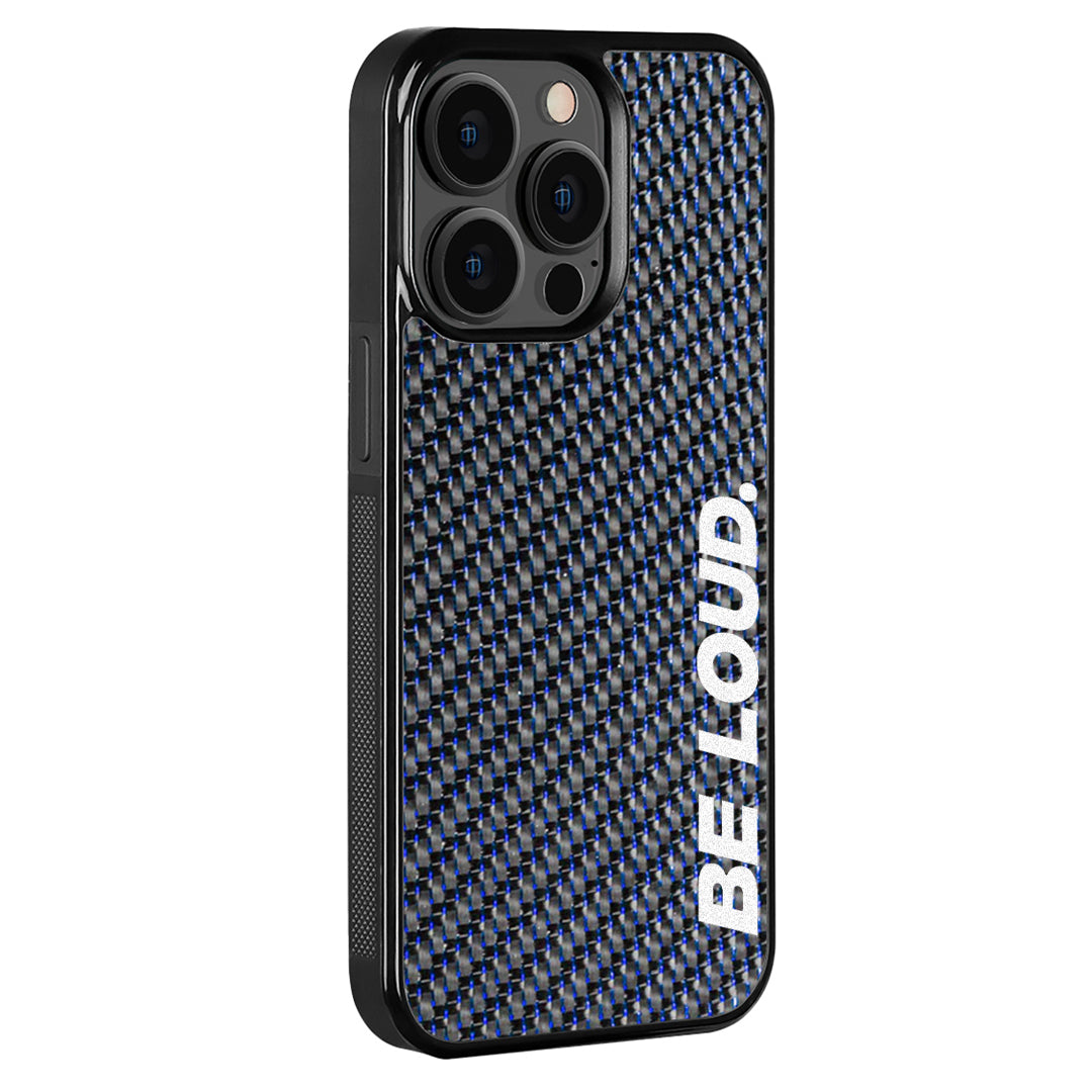 iPhone | Real Carbon Fiber Case | BE LOUD. x SCF Edition