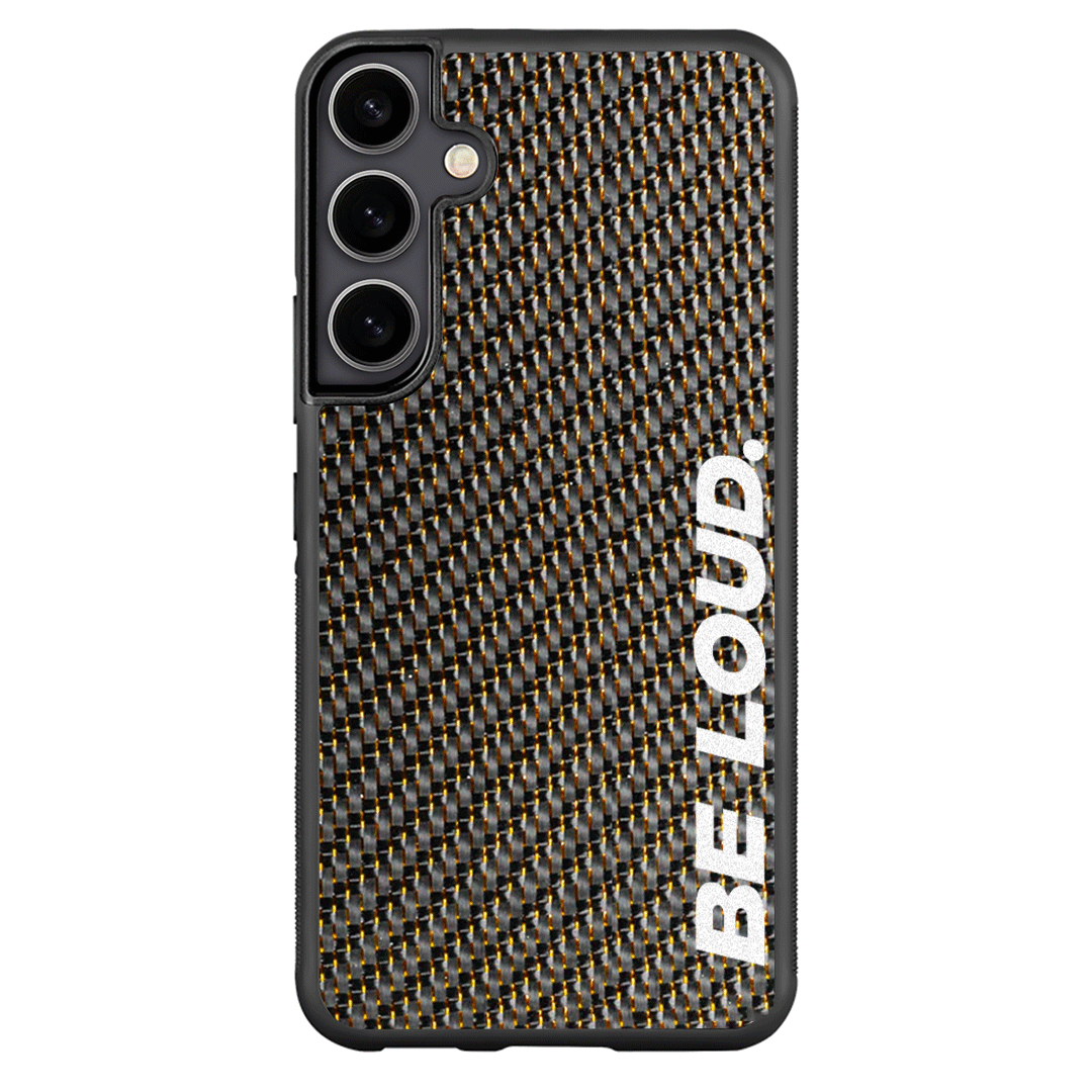 Samsung | Real Carbon Fiber Case | BE LOUD. x SCF Edition