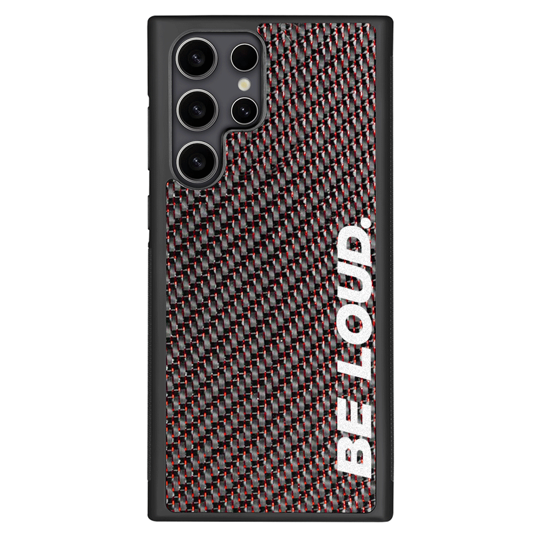 Samsung | Real Carbon Fiber Case | BE LOUD. x SCF Edition