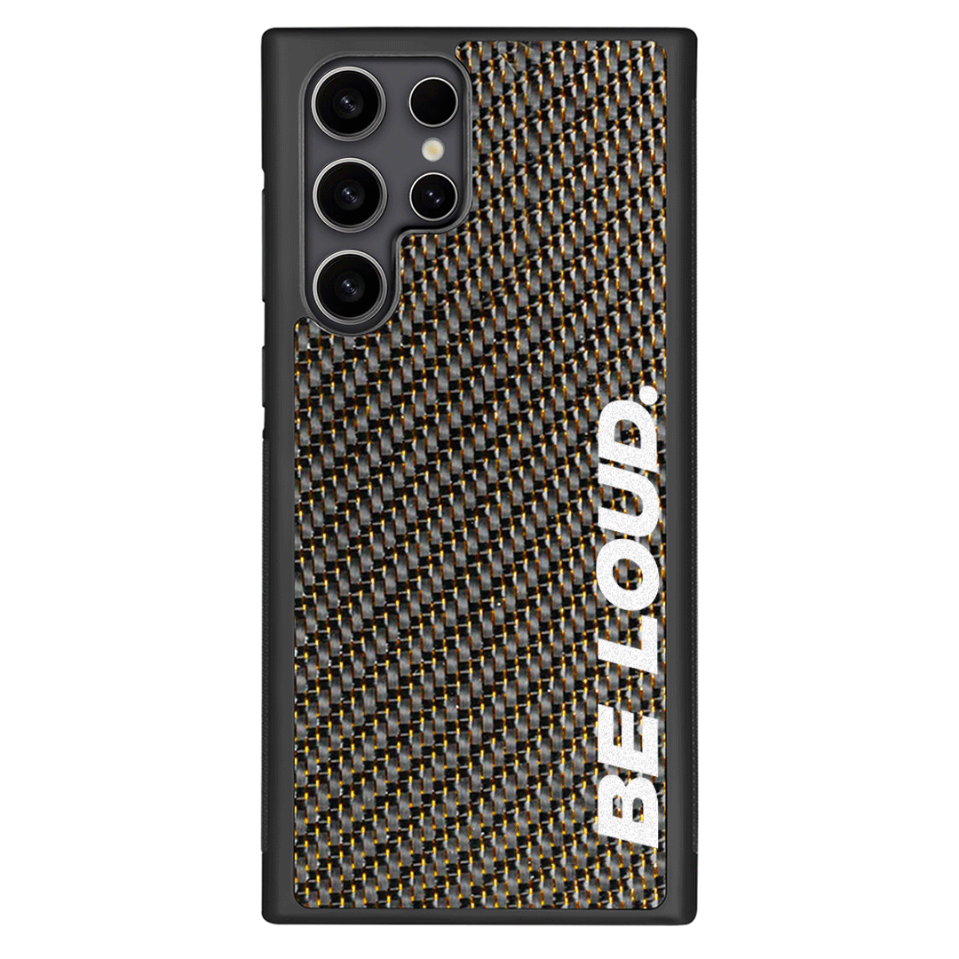 Samsung | Real Carbon Fiber Case | BE LOUD. x SCF Edition