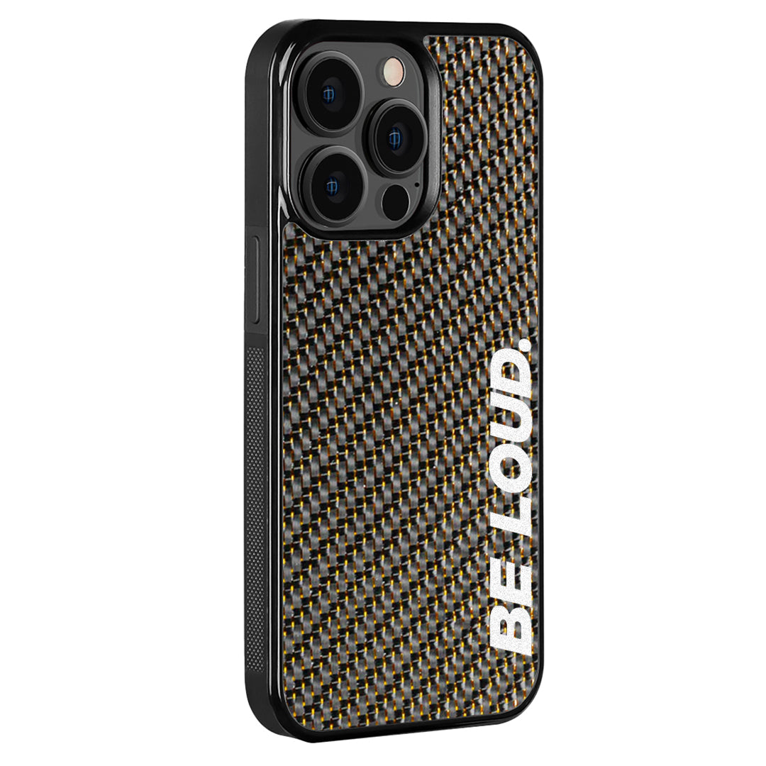 iPhone | Real Carbon Fiber Case | BE LOUD. x SCF Edition