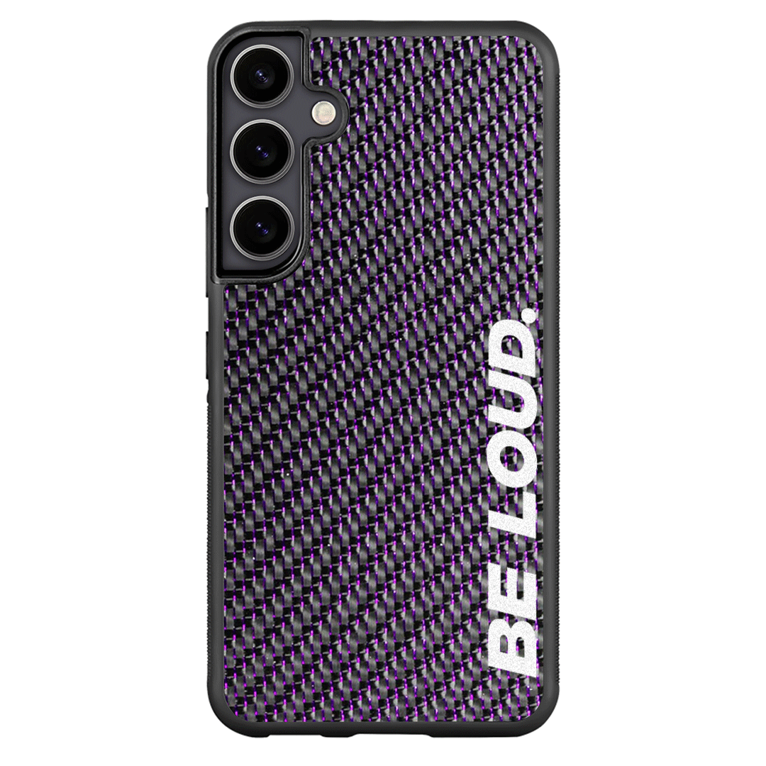 Samsung | Real Carbon Fiber Case | BE LOUD. x SCF Edition
