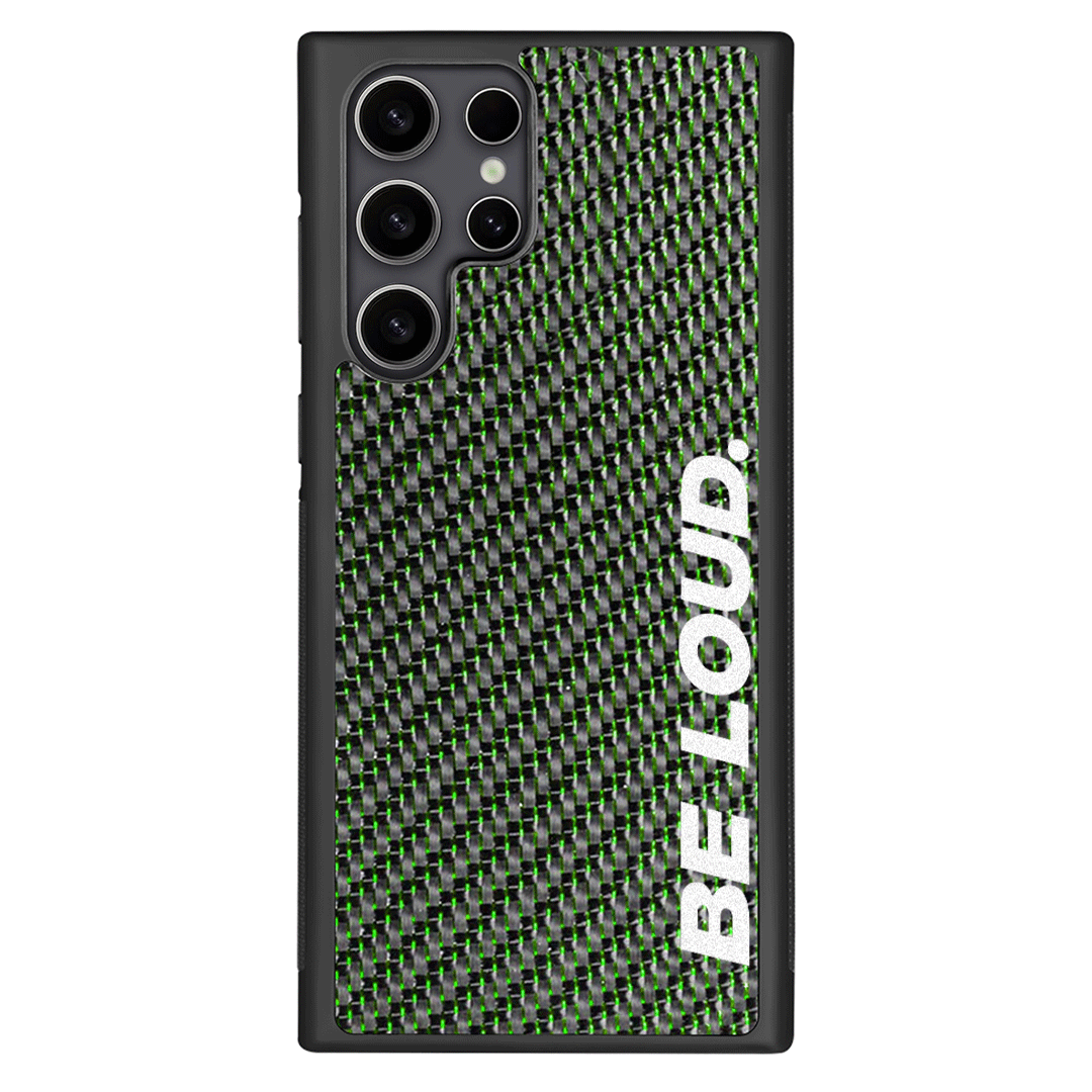 Samsung | Real Carbon Fiber Case | BE LOUD. x SCF Edition