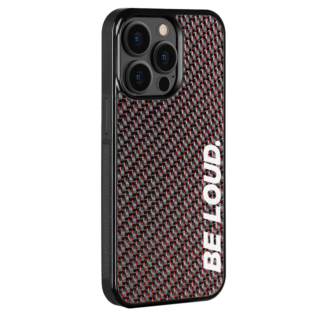 iPhone | Real Carbon Fiber Case | BE LOUD. x SCF Edition