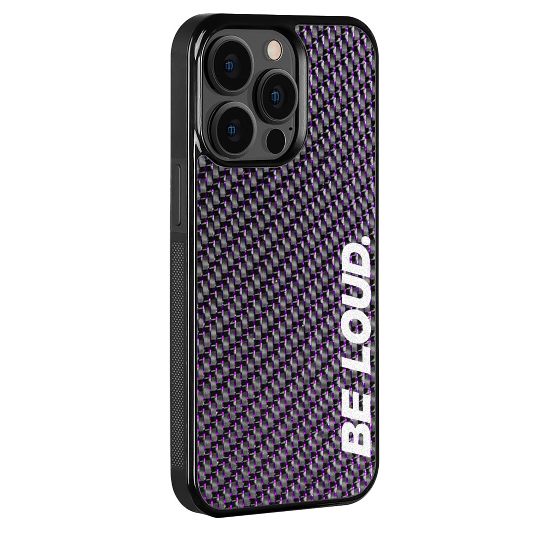 iPhone | Real Carbon Fiber Case | BE LOUD. x SCF Edition