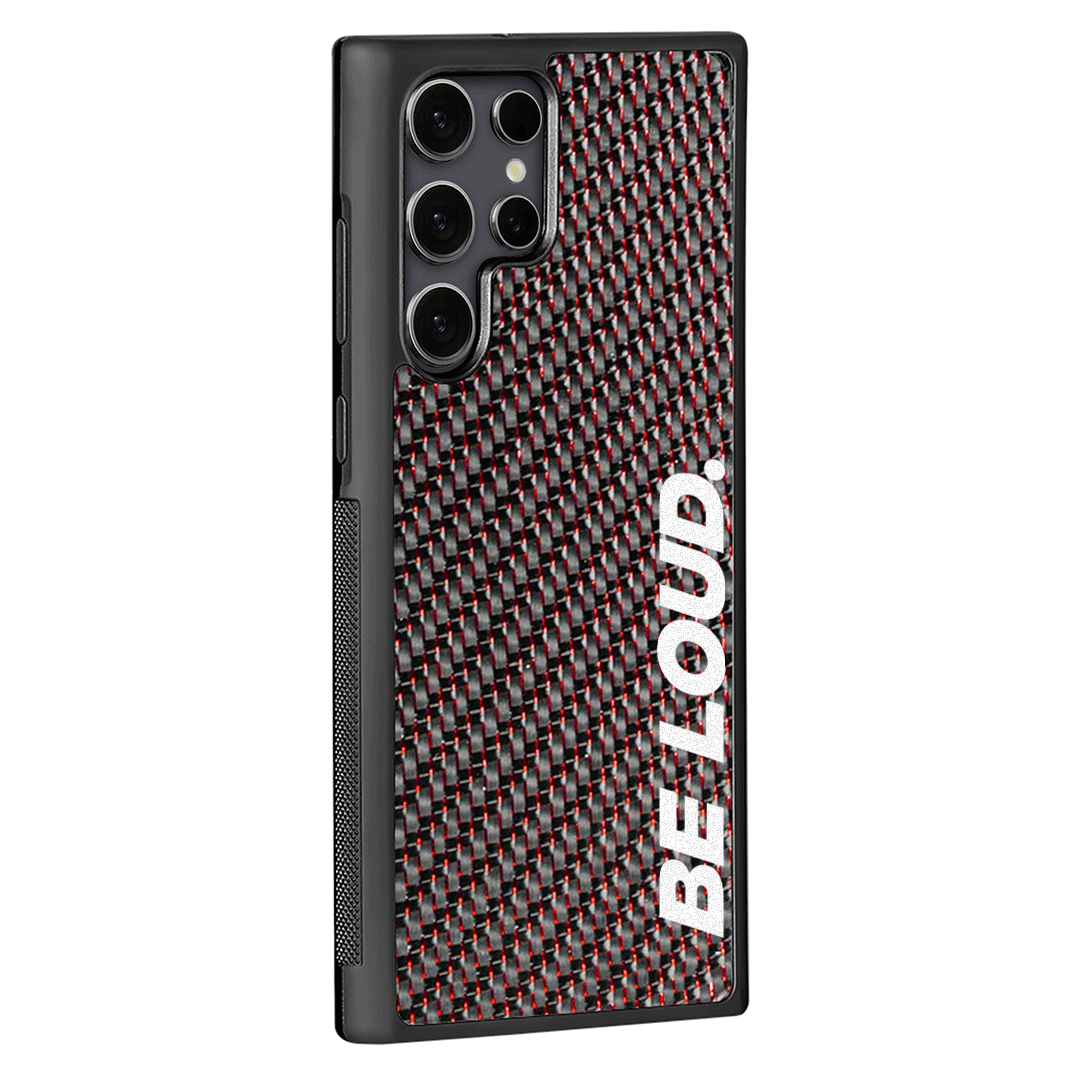 Samsung | Real Carbon Fiber Case | BE LOUD. x SCF Edition