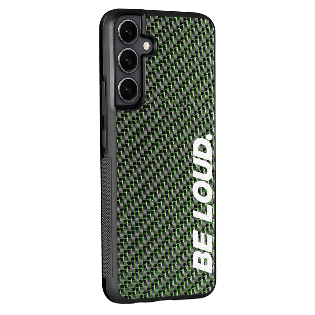 Samsung | Real Carbon Fiber Case | BE LOUD. x SCF Edition
