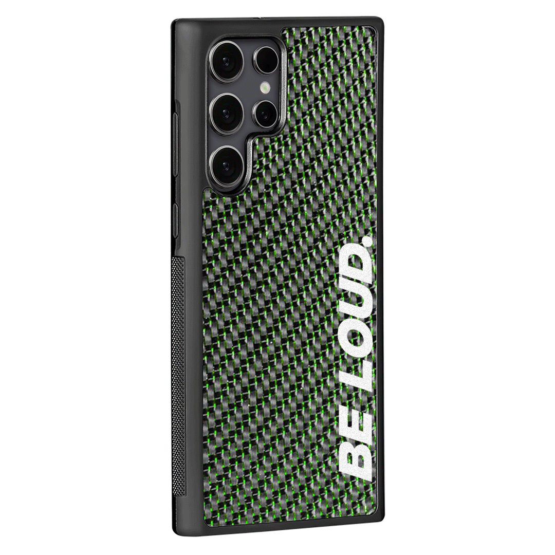 Samsung | Real Carbon Fiber Case | BE LOUD. x SCF Edition