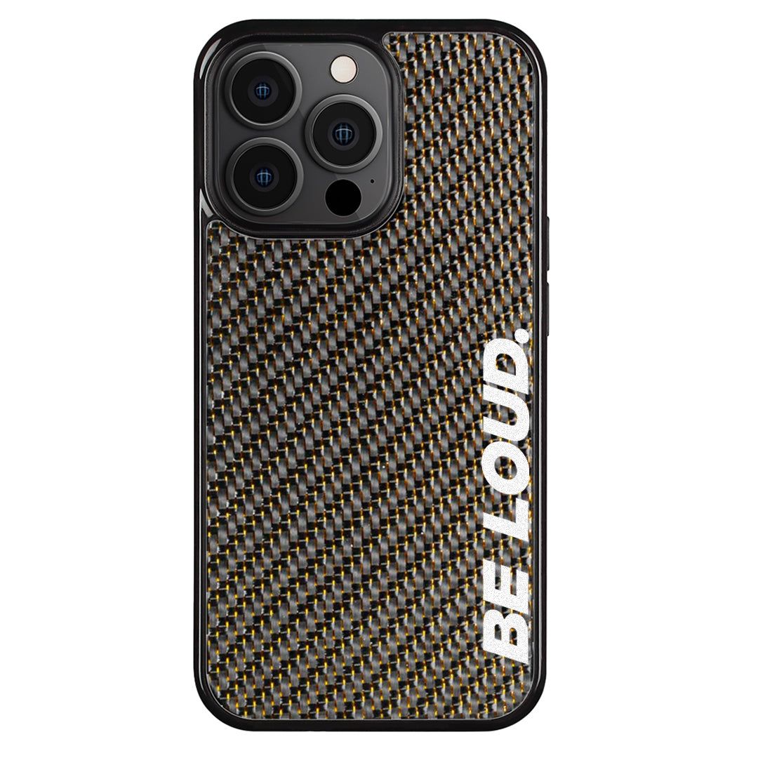 iPhone | Real Carbon Fiber Case | BE LOUD. x SCF Edition