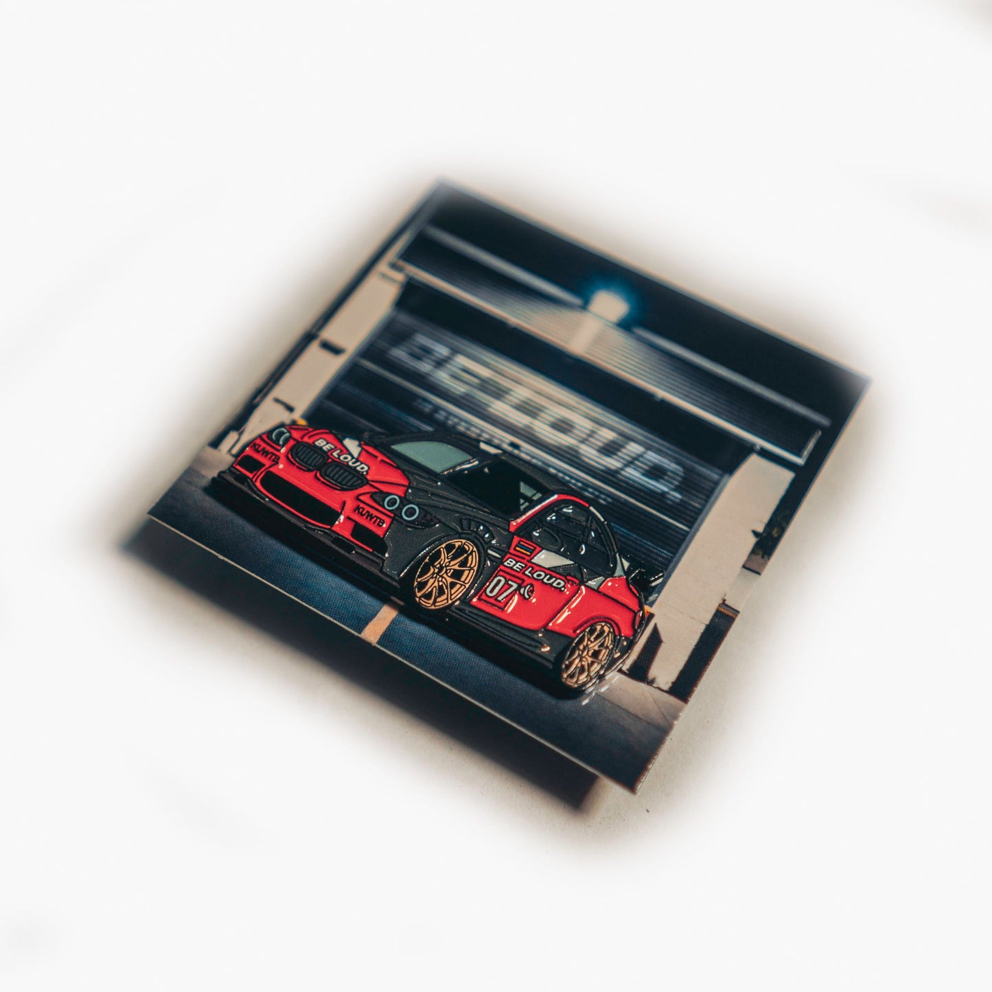 Be Loud x KUWTB Kustoms E92 M3 Limited Edition Enamel Pin