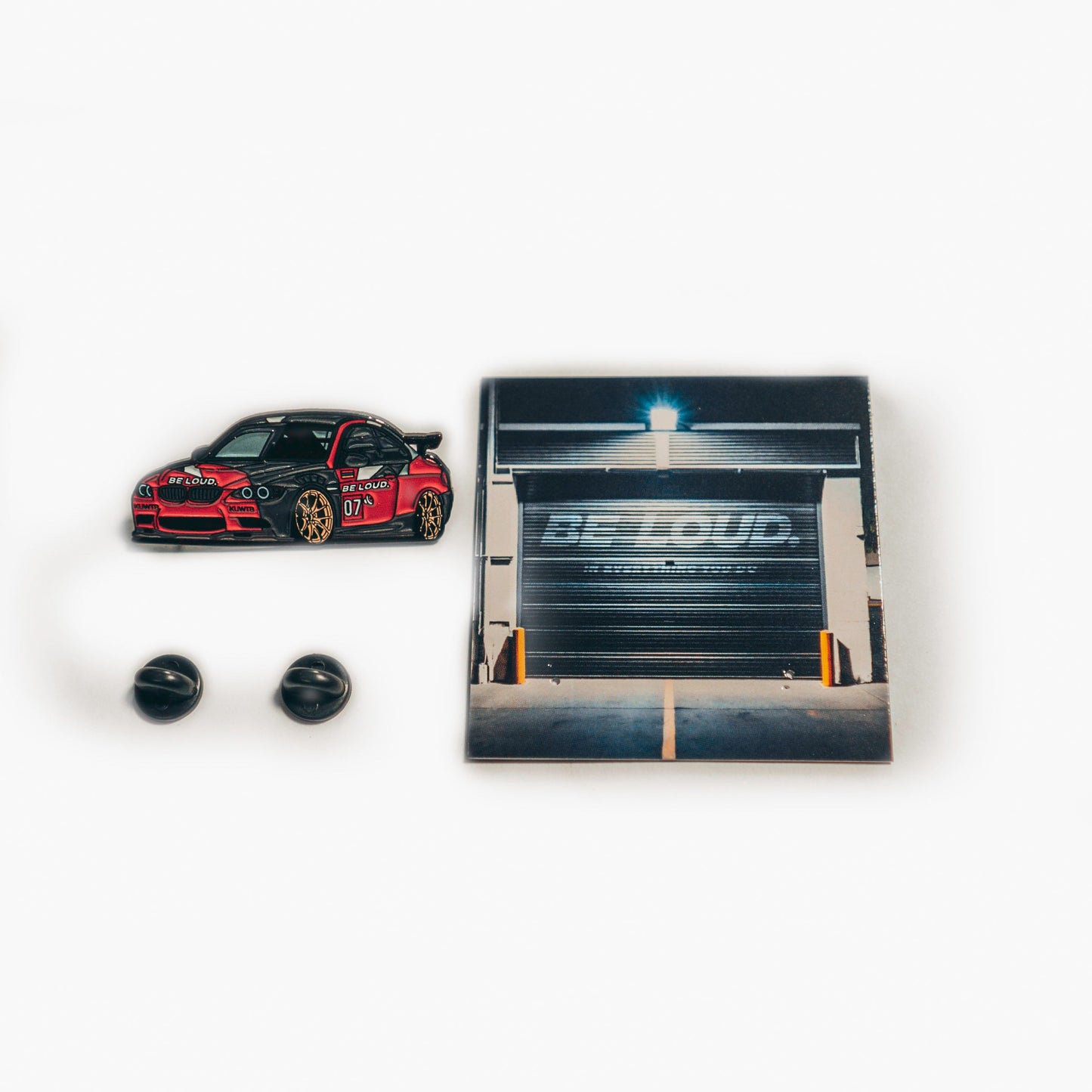 Be Loud x KUWTB Kustoms E92 M3 Limited Edition Enamel Pin