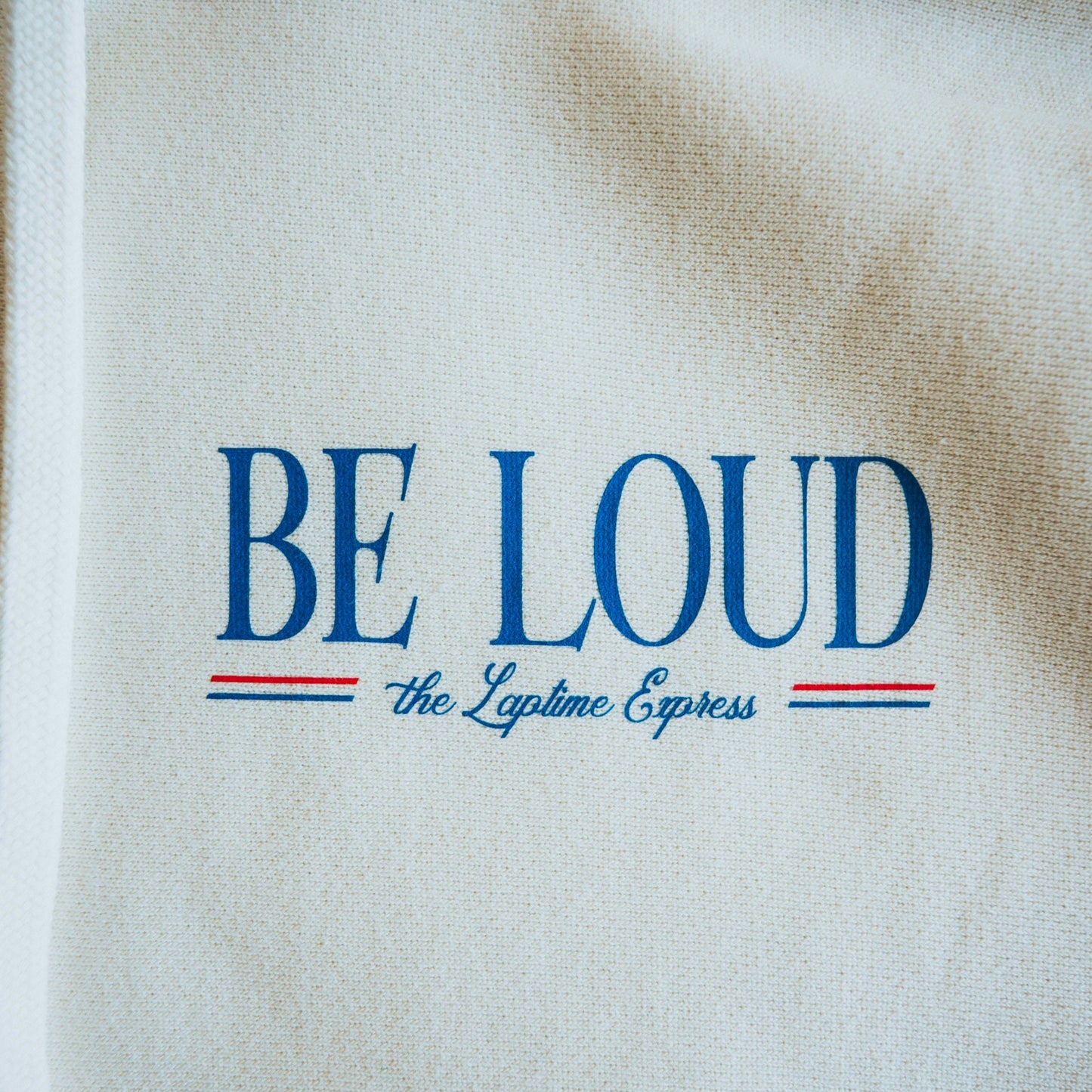 Be Loud LapTime Express Hoodie - Crème