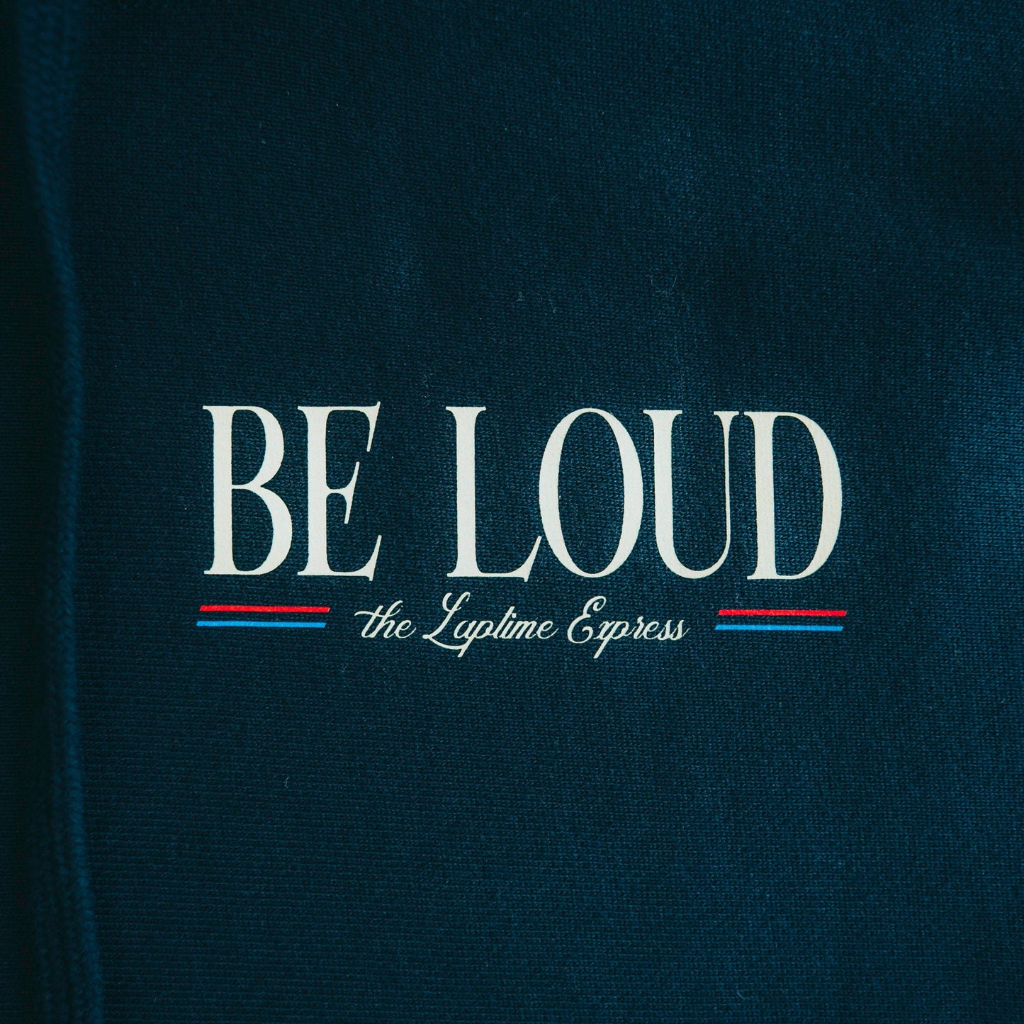 Be Loud LapTime Express Hoodie - Navy