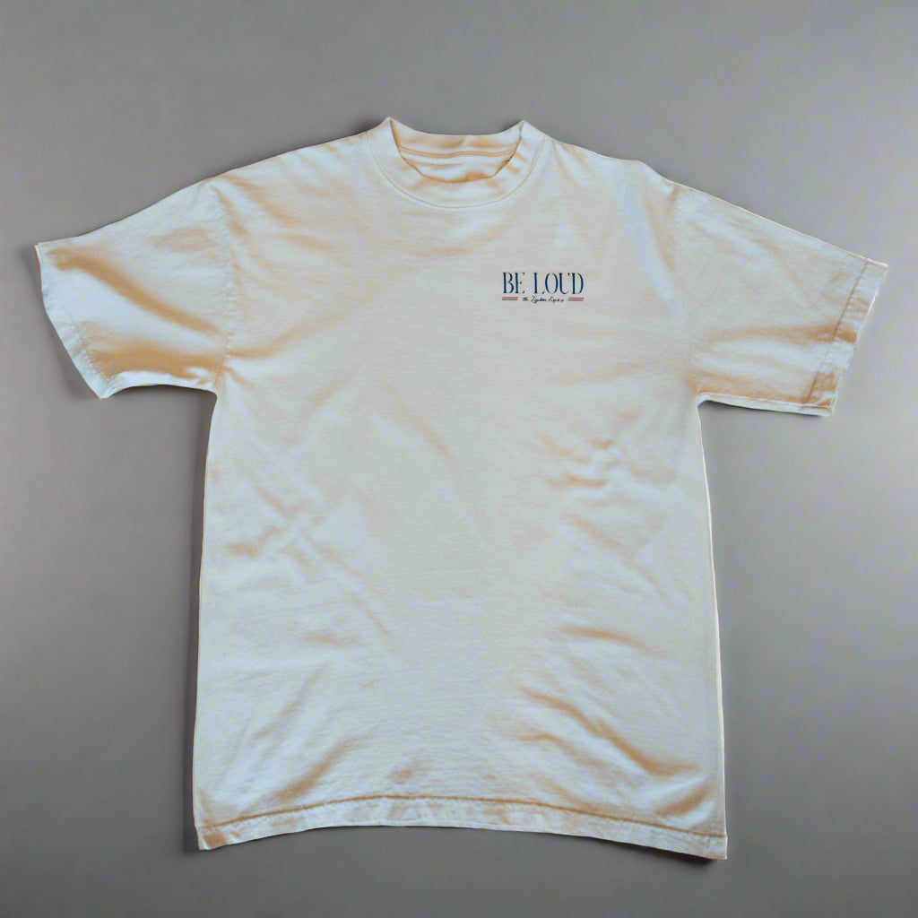 Be Loud LapTime Express Tee - Ivory