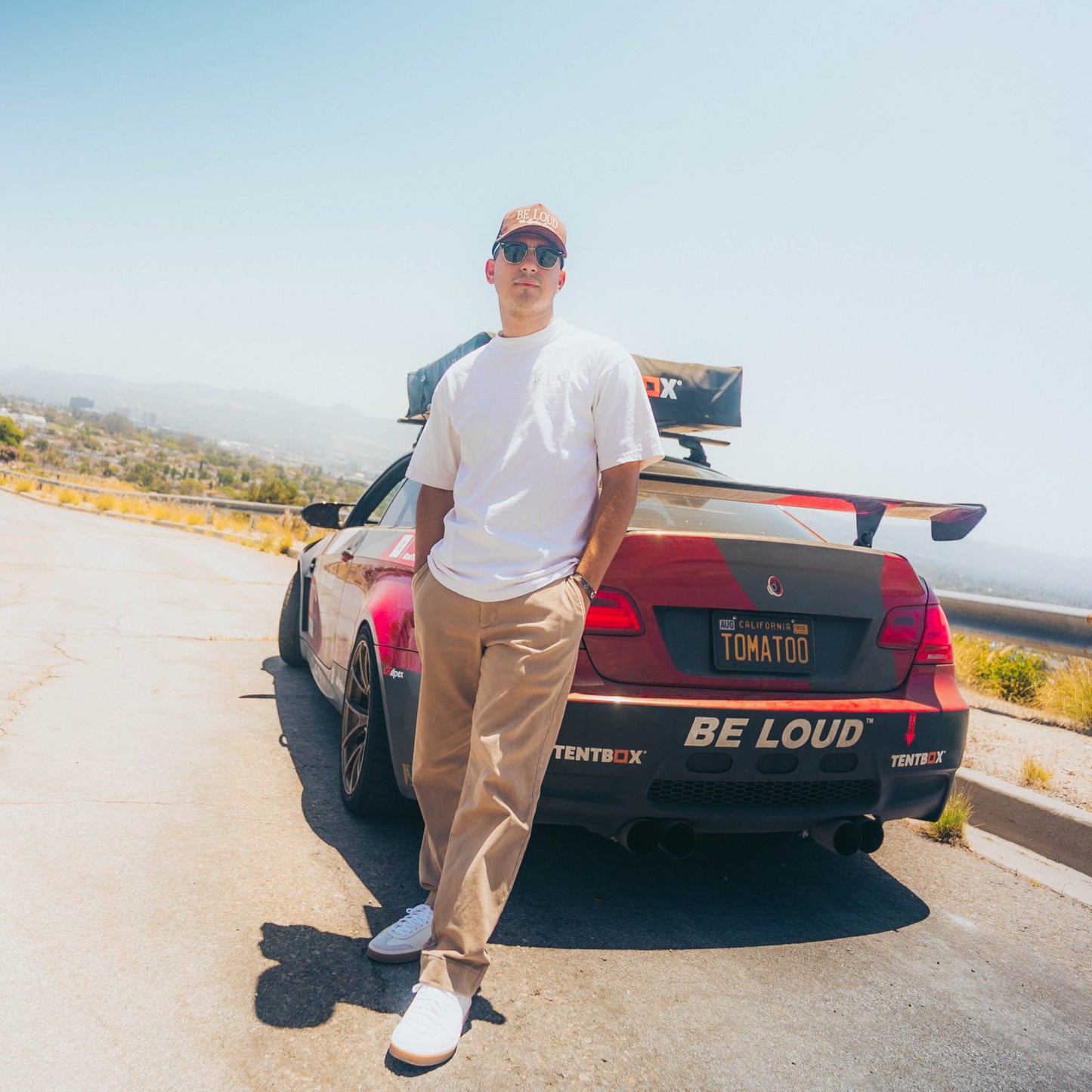 Be Loud LapTime Express Tee - Ivory