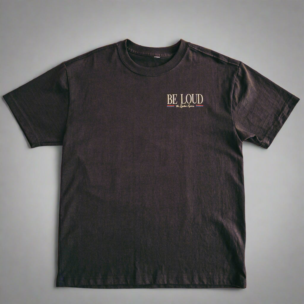 Be Loud Laptime Express Tee - Umber