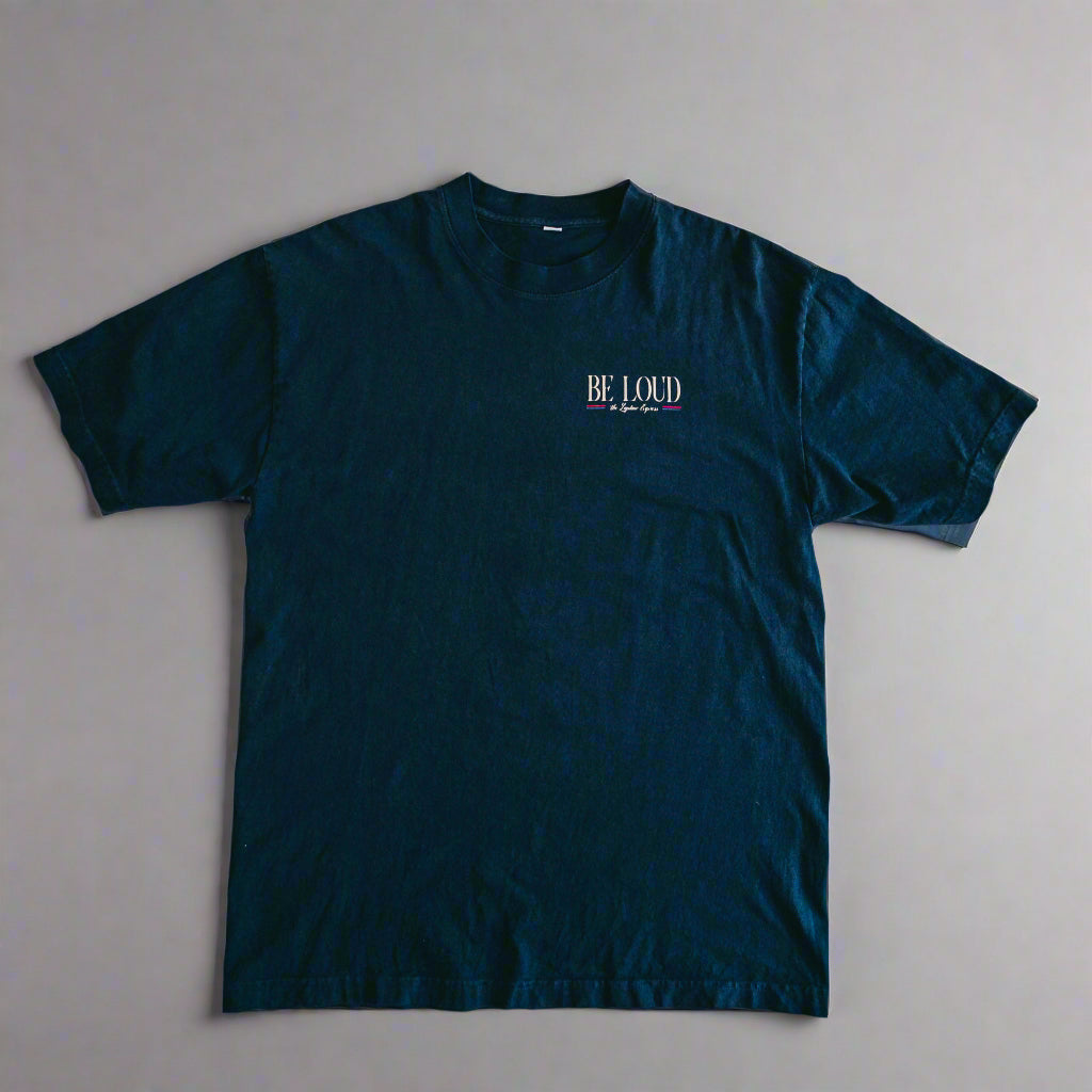 Be Loud Laptime Express Tee - Navy