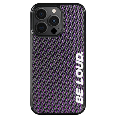 iPhone | Real Carbon Fiber Case | BE LOUD. x SCF Edition