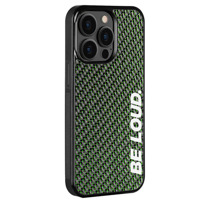 iPhone | Real Carbon Fiber Case | BE LOUD. x SCF Edition