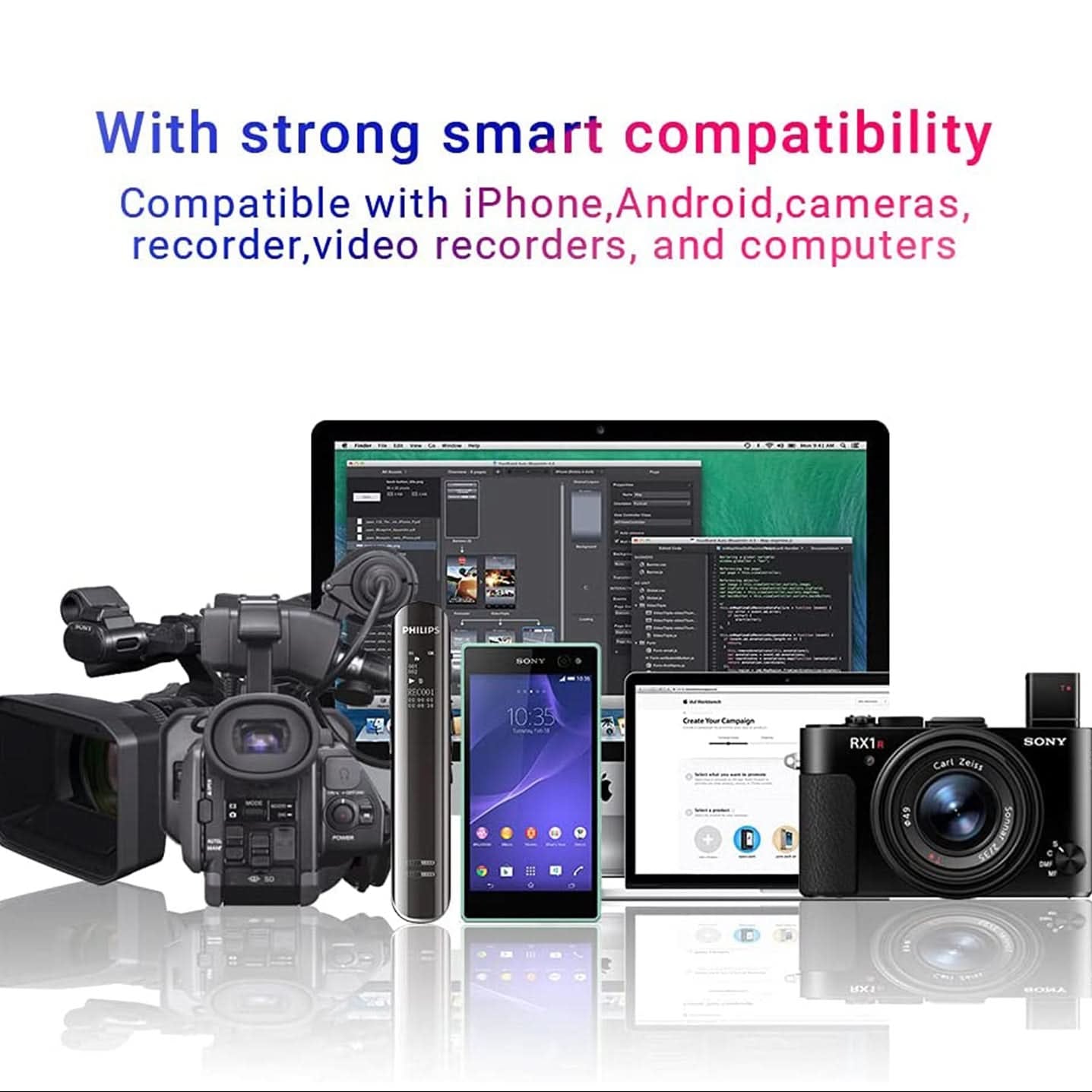 'Be Loud' Professional Grade Lavalier Microphone