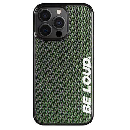 iPhone | Real Carbon Fiber Case | BE LOUD. x SCF Edition