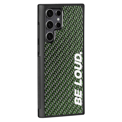 Samsung | Real Carbon Fiber Case | BE LOUD. x SCF Edition
