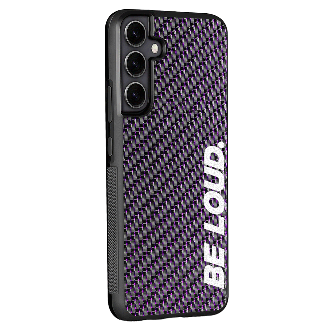 Samsung | Real Carbon Fiber Case | BE LOUD. x SCF Edition