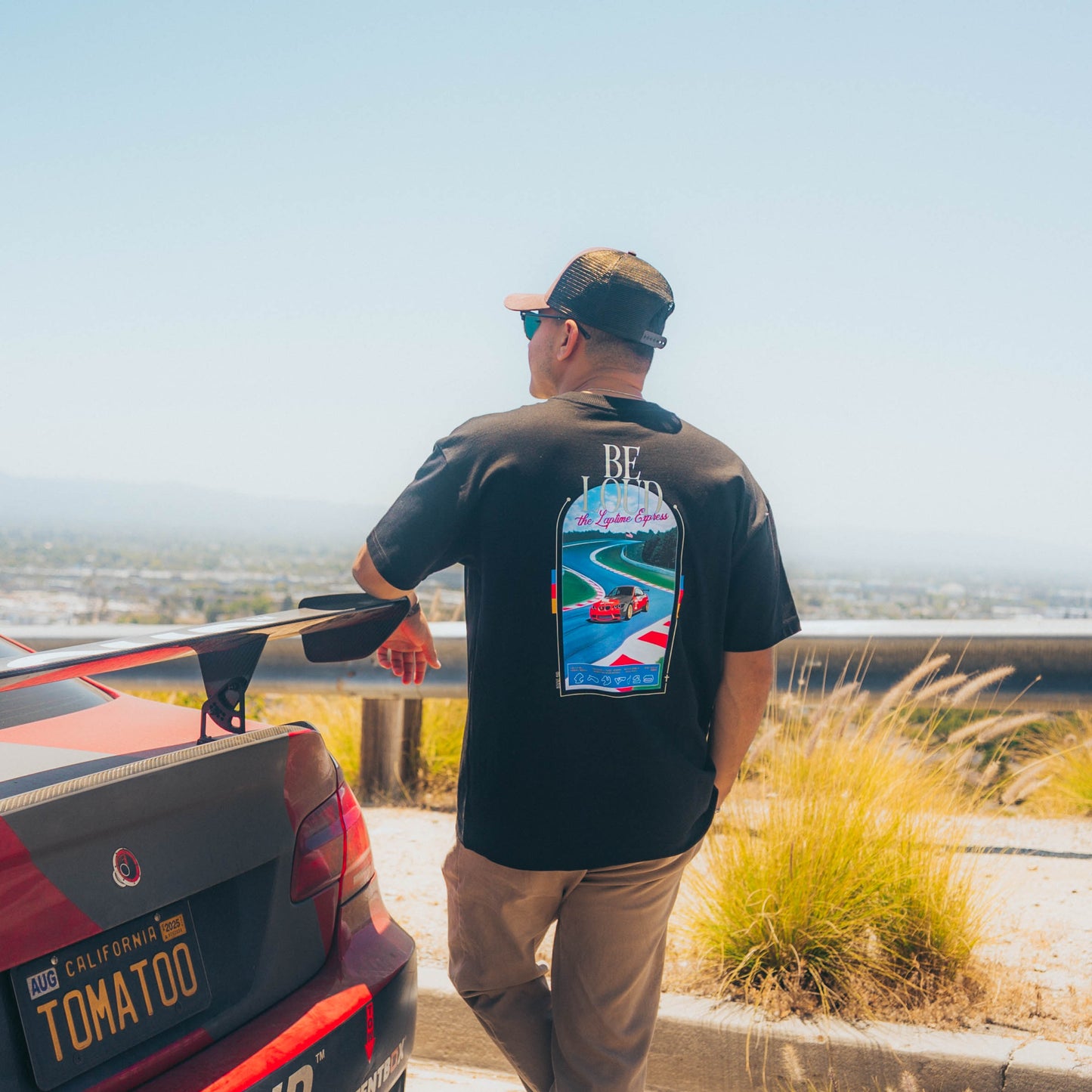 Be Loud Laptime Express Tee - Black