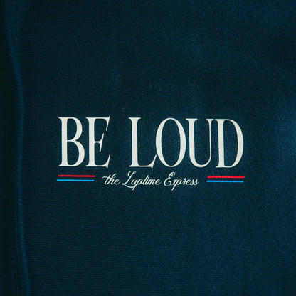 Be Loud LapTime Express Hoodie - Navy